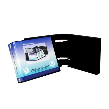 Clear Empty Disc Storage Wallet - 20 Disc DVD Case - 6.4 x 5.4 x 1.7 inches - Includes 20 Wallets Clear Empty Disc Storage Wallet - 20 Disc DVD Case - 6.4 x 5.4 x 1.7 inches - Includes 20 Wallets - Image 7