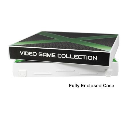 Xbox Themed Disc Storage Case, Holds 80 Video Games - Metal Rings Xbox Themed Disc Storage Case, Holds 80 Video Games - Metal Rings - Image 18