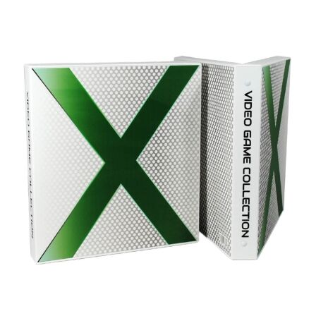 Xbox Themed Disc Storage Case, Holds 80 Video Games - Metal Rings Xbox Themed Disc Storage Case, Holds 80 Video Games - Metal Rings - Image 3