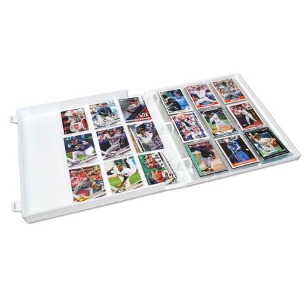 Baseball Themed Card Binder<br> – Holds 180 Cards<br> – Complete With 10 Pages Baseball Themed Card Binder<br> – Holds 180 Cards<br> – Complete With 10 Pages - Image 5