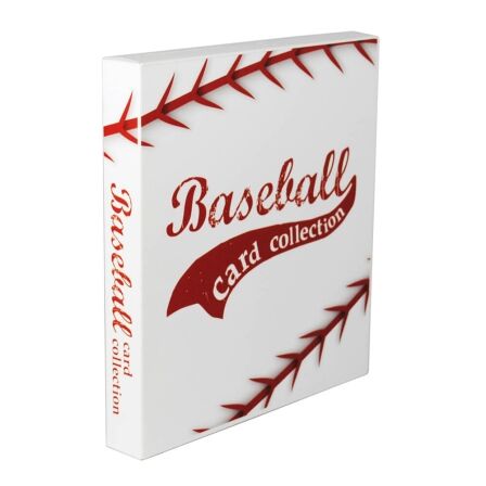 Baseball Themed Card Binder<br> – Holds 180 Cards<br> – Complete With 10 Pages Baseball Themed Card Binder<br> – Holds 180 Cards<br> – Complete With 10 Pages - Image 8