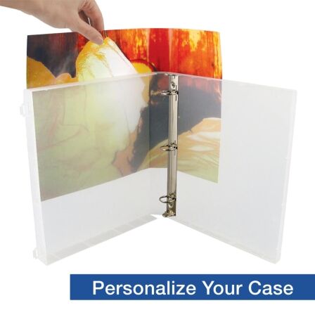 1.5 Inch Clear View 3-Ring Binder - Metal Rings - 3 Pack of Binders - Made in USA. 1.5 Inch Clear View 3-Ring Binder - Metal Rings - 3 Pack of Binders - Made in USA. - Image 5