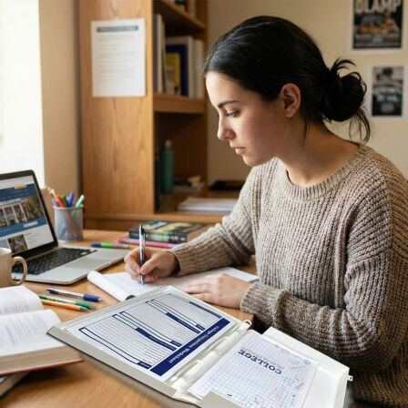 College Preparation Kit - Doodles College Prep Binder