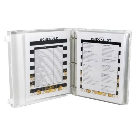 Wedding Planner Binder - Metal Rings Wedding Planner Binder - Metal Rings - Image 6