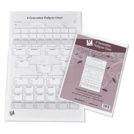 8 Generation Pedigree Charts 8 Generation Pedigree Charts - Image 3