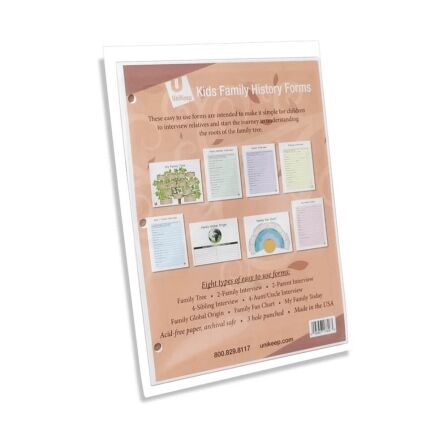 Kids Family History Starter Kit Kids Family History Starter Kit