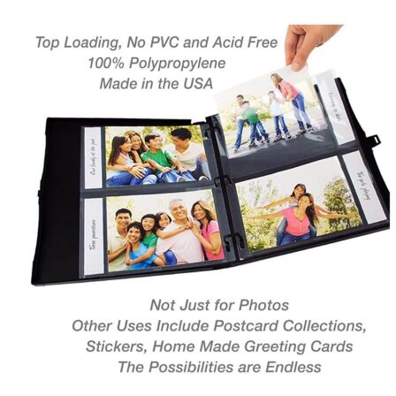 5x7 photo sleeves for 3 ring binder,<br> Holds 5x7 inch Photos - Pack of 50 5x7 photo sleeves for 3 ring binder,<br> Holds 5x7 inch Photos - Pack of 50 - Image 5
