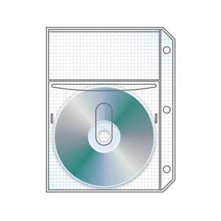 Mini DVD Binder Page - Pack of 50 dvd binder sleeves