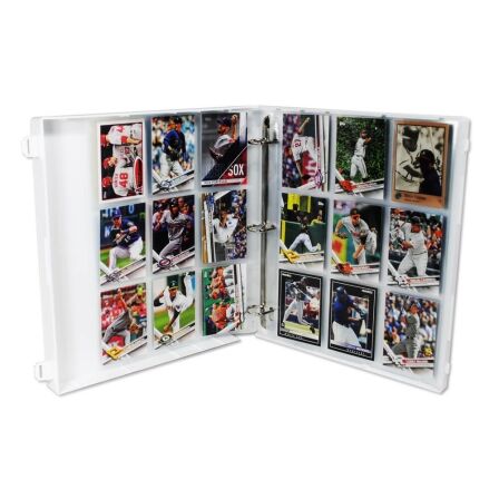 XL Baseball Trading Card Storage Kit - Includes 20 Card Pages and Metal Binder Rings XL Baseball Trading Card Storage Kit - Includes 20 Card Pages and Metal Binder Rings - Image 9