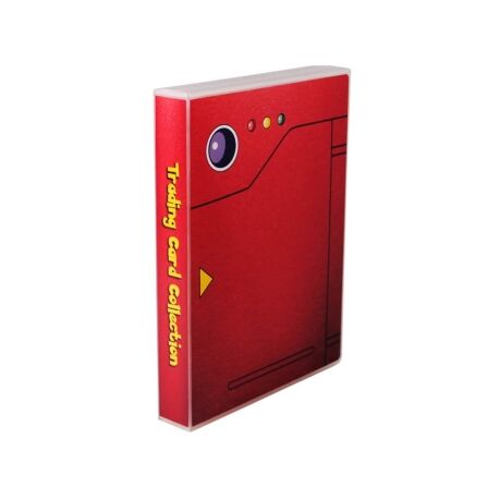 Small Pokemon Binder - Holds 200 Cards - Complete with 25 Pages - Mini Binder Pokemon Mini Binder