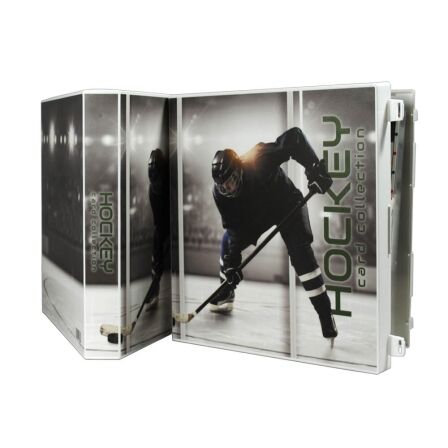 Hockey Trading Card Binder<br>- Holds 180 Cards<br>- Complete With 10 Pages Hockey Trading Card Binder<br>- Holds 180 Cards<br>- Complete With 10 Pages - Image 5