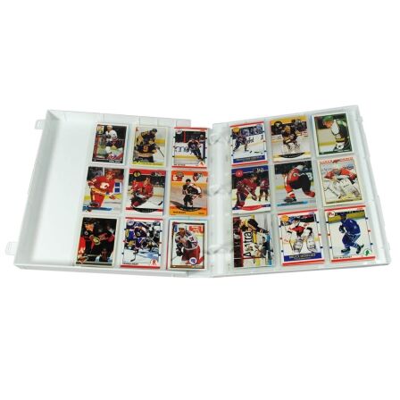 Hockey Trading Card Binder<br>- Holds 180 Cards<br>- Complete With 10 Pages Hockey Trading Card Binder<br>- Holds 180 Cards<br>- Complete With 10 Pages - Image 8