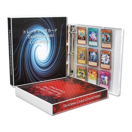 Yu-Gi-Oh Card Storage Kit - Includes 20 Card Pages and Metal Binder Rings yugioh binder