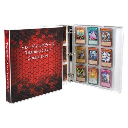 Yu-Gi-Oh Card Storage Kit - Includes 20 Card Pages and Metal Binder Rings yugioh binder