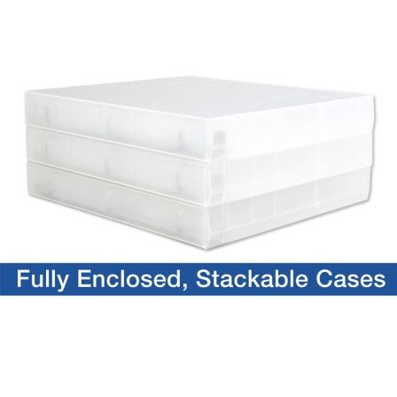 1.5 Inch Clear View 3-Ring Binder - Metal Rings - 3 Pack of Binders - Made in USA. 1.5 Inch Clear View 3-Ring Binder - Metal Rings - 3 Pack of Binders - Made in USA. - Image 7