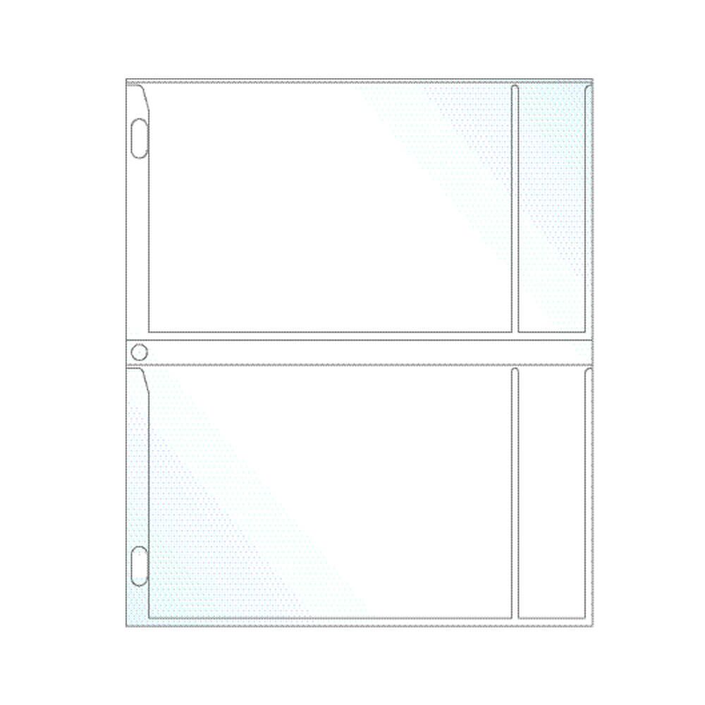 5x7 photo sleeves for 3 ring binder,<br> Holds 5x7 inch Photos - Pack of 50 5x7 photo sleeves for 3 ring binder