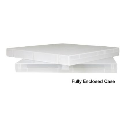 1.0-inch 3-Ring Binder Without Clear Overlay, Case Enclosed - Pack of 3 Binders, Made in the USA UniKeep® Clear View Binders 1" inch, 3 Ring, 3 Pack