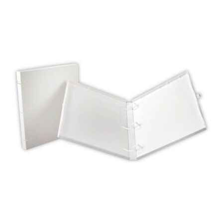 1.0-inch 3-Ring Binder Without Clear Overlay, Case Enclosed - Pack of 3 Binders, Made in the USA UniKeep® Clear View Binders 1" inch, 3 Ring, 3 Pack