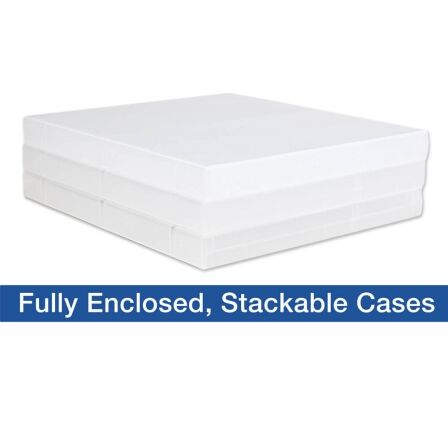 1 Inch 3-Ring View Binder With Clear Overlay - Enclosed Case - Pack of 3 - Made in USA 1 Inch 3-Ring View Binder With Clear Overlay - Enclosed Case - Pack of 3 - Made in USA - Image 13