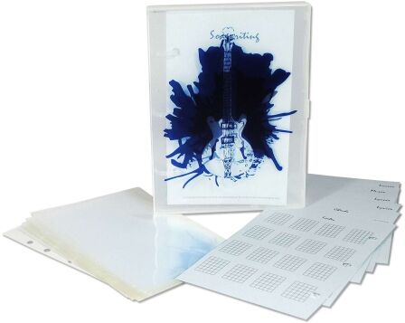 Guitar Songwriter Journal (Tabs) - Mini Binder song writing journal