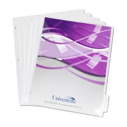 Tabbed Dividers with Pockets<br> Clear - Set of 15 Tabbed Dividers with Pockets<br> Clear - Set of 15 - Image 4