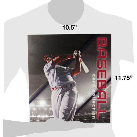 XL Baseball Trading Card Storage Kit - Includes 20 Card Pages and Metal Binder Rings XL Baseball Trading Card Storage Kit - Includes 20 Card Pages and Metal Binder Rings - Image 2