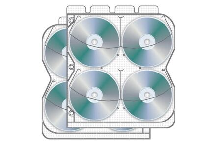 CD/DVD Storage Binder - Capacity 80 CD/DVD Storage Binder - Capacity 80