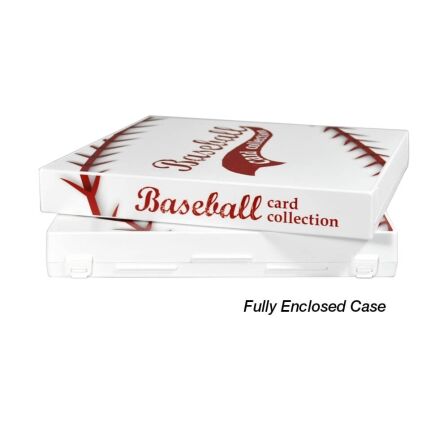 XL Baseball Trading Card Storage Kit - Includes 20 Card Pages and Metal Binder Rings Baseball Card Binder