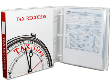 tax receipt organizer
