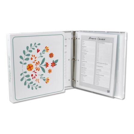 Family History Starter Kit - Metal Rings Family-History-binder