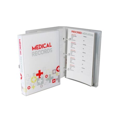Family Medical Records Binder - Mini Binder medical records organizer