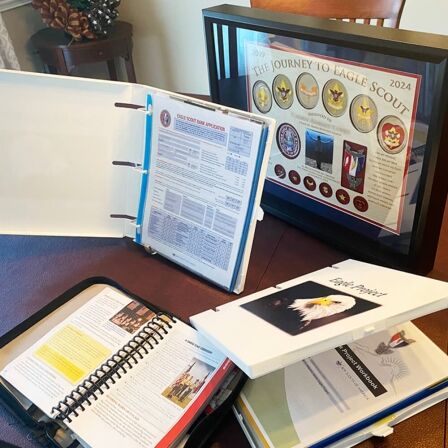 Eagle Advancement and Project Cases - 1 inch White Binder Eagle Advancement and Project Cases - 1 inch White Binder - Image 14