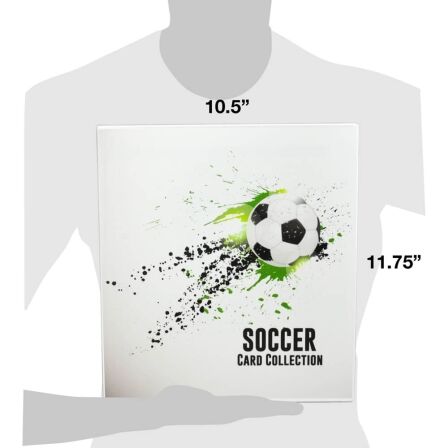 Soccer Card Binder<br>- Holds 180 Cards<br>- Complete With 10 Pages Soccer Card Binder<br>- Holds 180 Cards<br>- Complete With 10 Pages - Image 12
