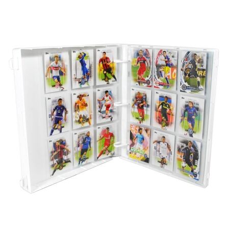 Soccer Card Binder<br>- Holds 180 Cards<br>- Complete With 10 Pages Soccer Card Binder<br>- Holds 180 Cards<br>- Complete With 10 Pages - Image 16