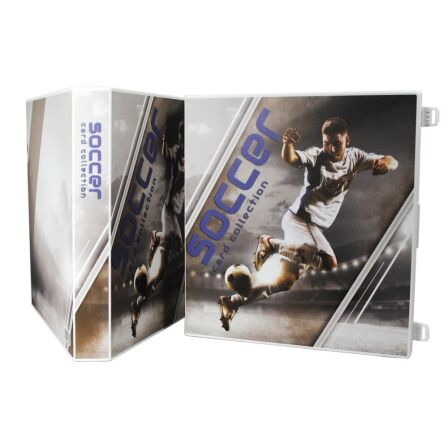 Soccer Card Binder<br>- Holds 180 Cards<br>- Complete With 10 Pages Soccer Card Binder<br>- Holds 180 Cards<br>- Complete With 10 Pages - Image 5