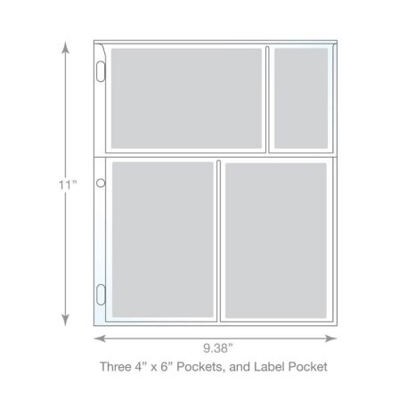 Photo Protector Sheet, Holds 4x6 inch Photos Photo Protector Sheet, Holds 4x6 inch Photos - Image 2