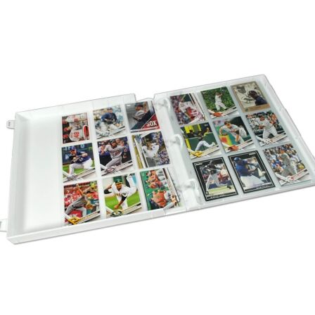 Baseball Card Binder<br>- Holds 180 Cards<br>- Complete With 10 Pages Baseball Card Binder<br>- Holds 180 Cards<br>- Complete With 10 Pages - Image 7
