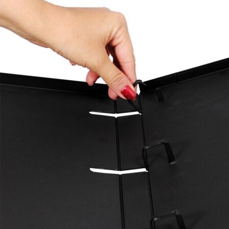 1.0-inch 3-Ring Binder Without Clear Overlay, Case Enclosed - Pack of 3 Binders, Made in the USA UniKeep® Clear View Binders 1" inch, 3 Ring, 3 Pack