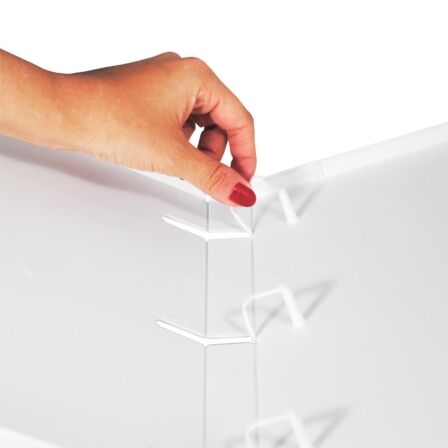 1.0-inch 3-Ring Binder Without Clear Overlay, Case Enclosed - Pack of 3 Binders, Made in the USA UniKeep® Clear View Binders 1" inch, 3 Ring, 3 Pack