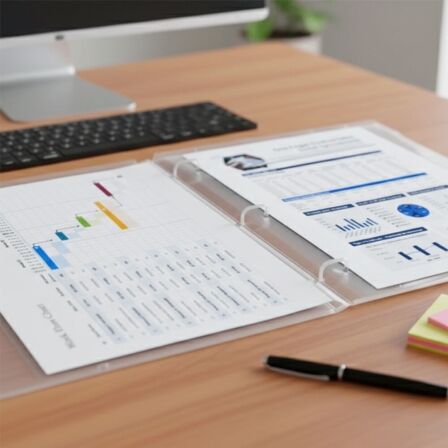 0.5 Inch 3-Ring View Binder - Pack of 3 - Made in USA 0.5 Inch 3-Ring View Binder - Pack of 3 - Made in USA - Image 10