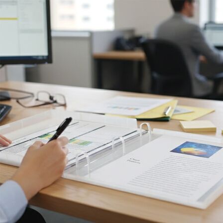 1.5-Inch 3-Ring View Binder - Fully Enclosed Case - Pack of 3 - Made in USA 1.5-Inch 3-Ring View Binder - Fully Enclosed Case - Pack of 3 - Made in USA - Image 10