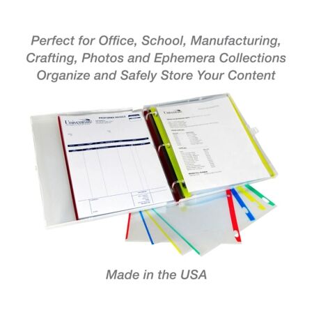 Sheet Protectors Primary Color-Coded Edges 8.5" x 11"<br>- Pack of 100 Sheet Protectors Primary Color-Coded Edges 8.5" x 11"<br>- Pack of 100 - Image 5