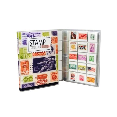Stamp Collection Kit - Mini Binder stamp collection album