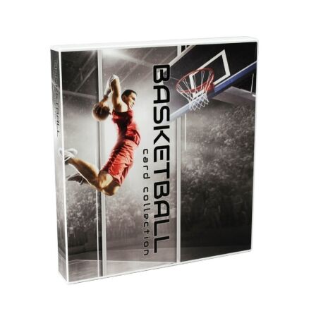 Basketball Card Binder<br>- Holds 180 Cards<br>- Complete with 10 pages basketball card binder