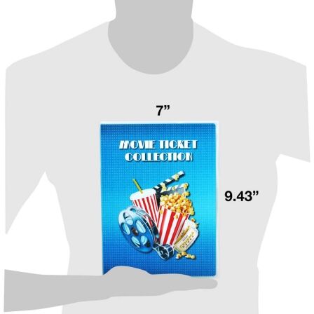 Movie Ticket Holder & Collection Kit - Mini Binder Movie Ticket Holder & Collection Kit - Mini Binder - Image 2