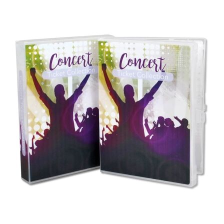 Concert Ticket Stub Holder Collector Kit - Mini Binder Concert Ticket Stub Holder Collector Kit - Mini Binder - Image 5