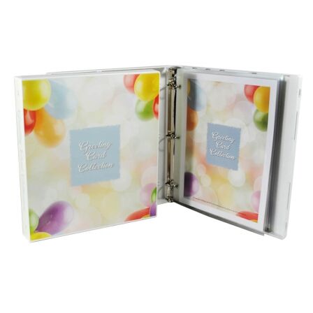 Greeting Card Binder Kit greeting card organizer