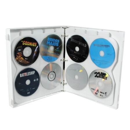 Blu-ray/DVD Movie Collection Storage Binder, Holds 80 Movie Discs - Metal Rings Blu-ray/DVD Movie Collection Storage Binder, Holds 80 Movie Discs - Metal Rings - Image 7