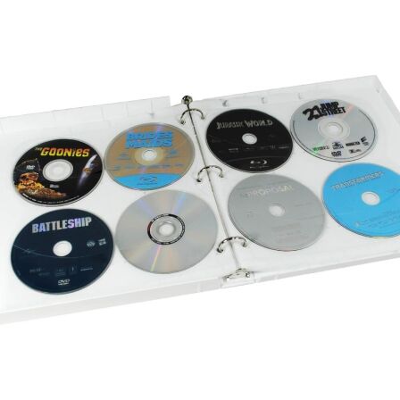 Blu-ray/DVD Movie Collection Storage Binder, Holds 80 Movie Discs - Metal Rings Blu-ray/DVD Movie Collection Storage Binder, Holds 80 Movie Discs - Metal Rings - Image 18