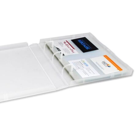 4 Pocket Photo Page - Holds Business Card Size 3.5" x 2" Inserts - Pack of 20 - Fits Mini Binder 4 Pocket Photo Page - Holds Business Card Size 3.5" x 2" Inserts - Pack of 20 - Fits Mini Binder - Image 5